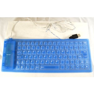 可折叠键盘 硅胶键盘 软键盘 防水 防尘键盘 电脑键盘